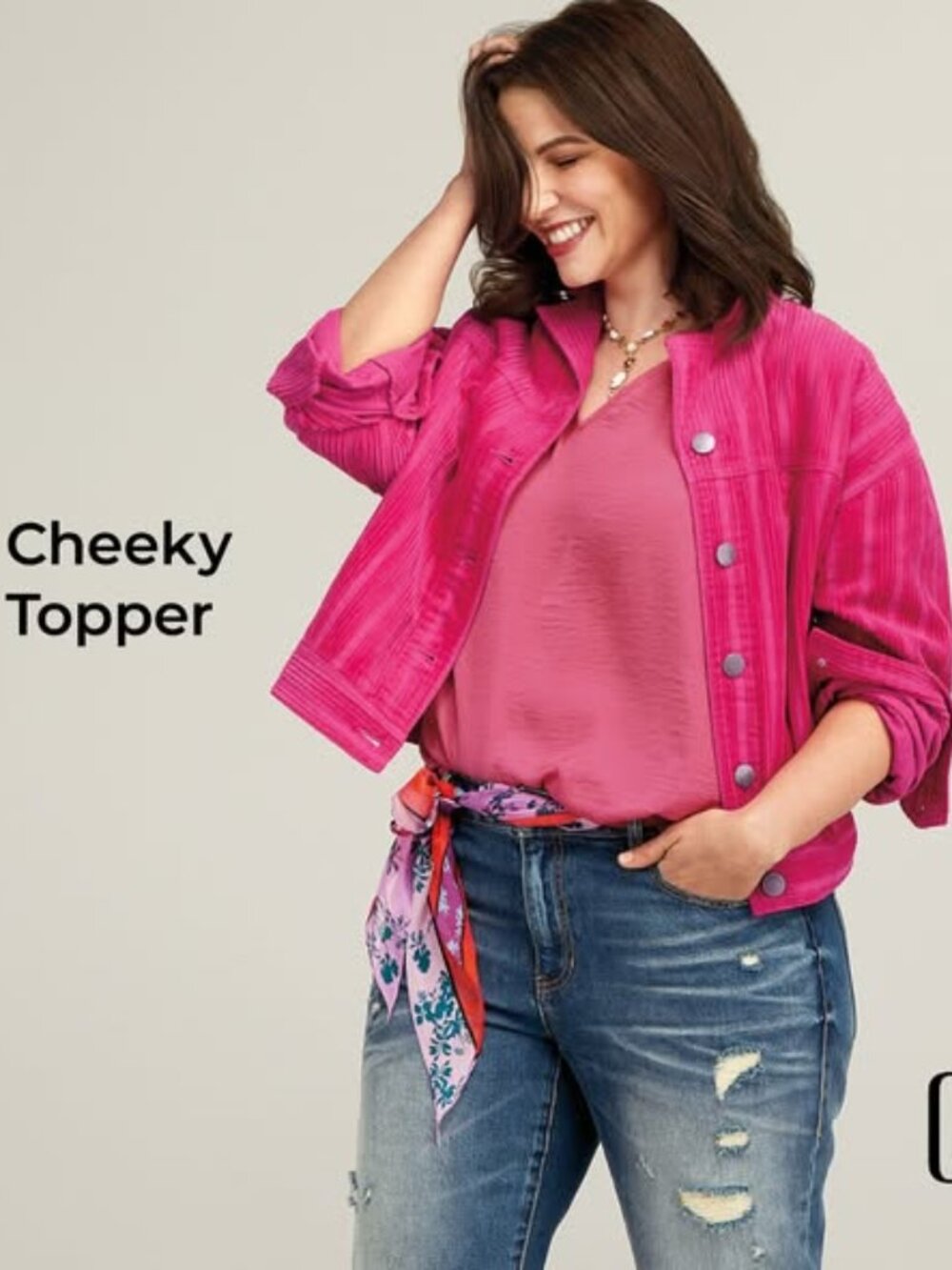 4124 Cabi Cheeky Topper